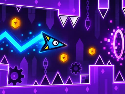 Geometry Arrow Wave Rush
