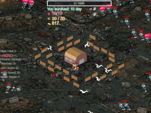 Terrifying Zombies: Tower Defense 1 Game