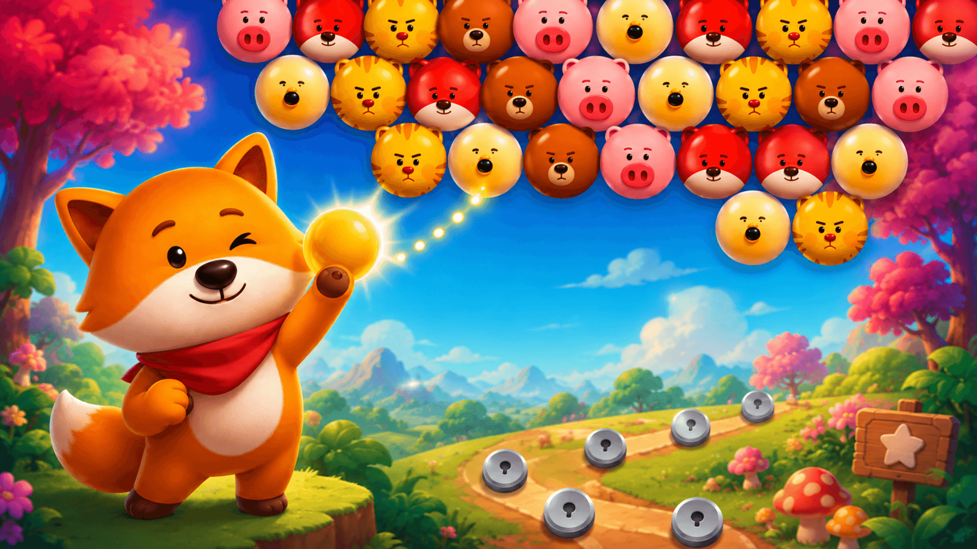 Burbujas Foxy
