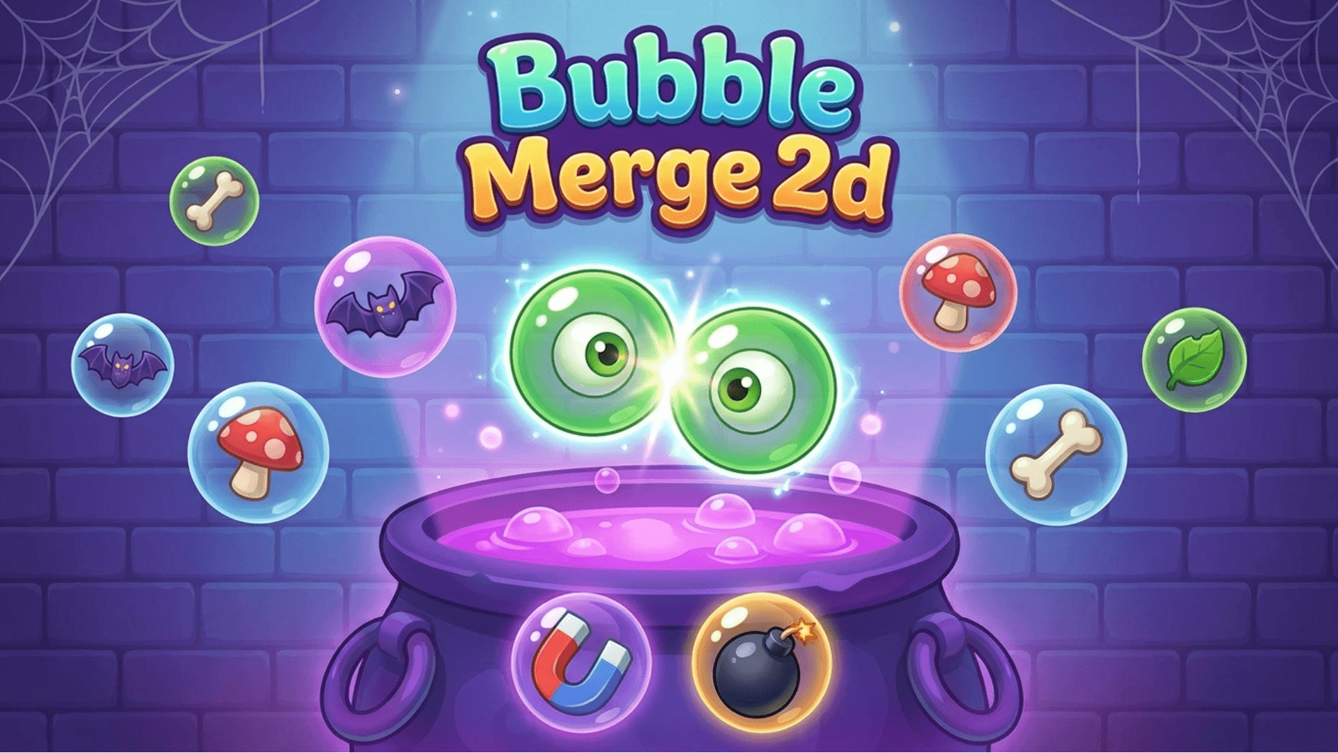 Bubble Merge 2d