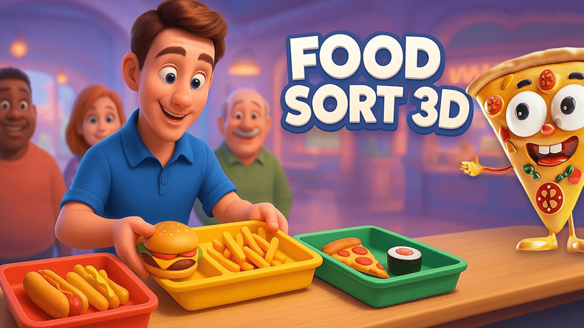 Food Sort 3D