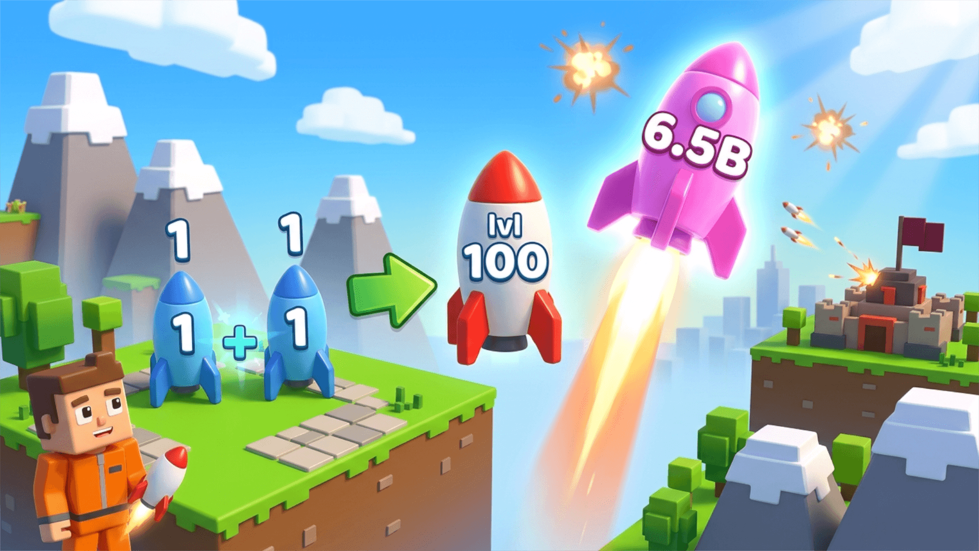 Merge a Rocket!