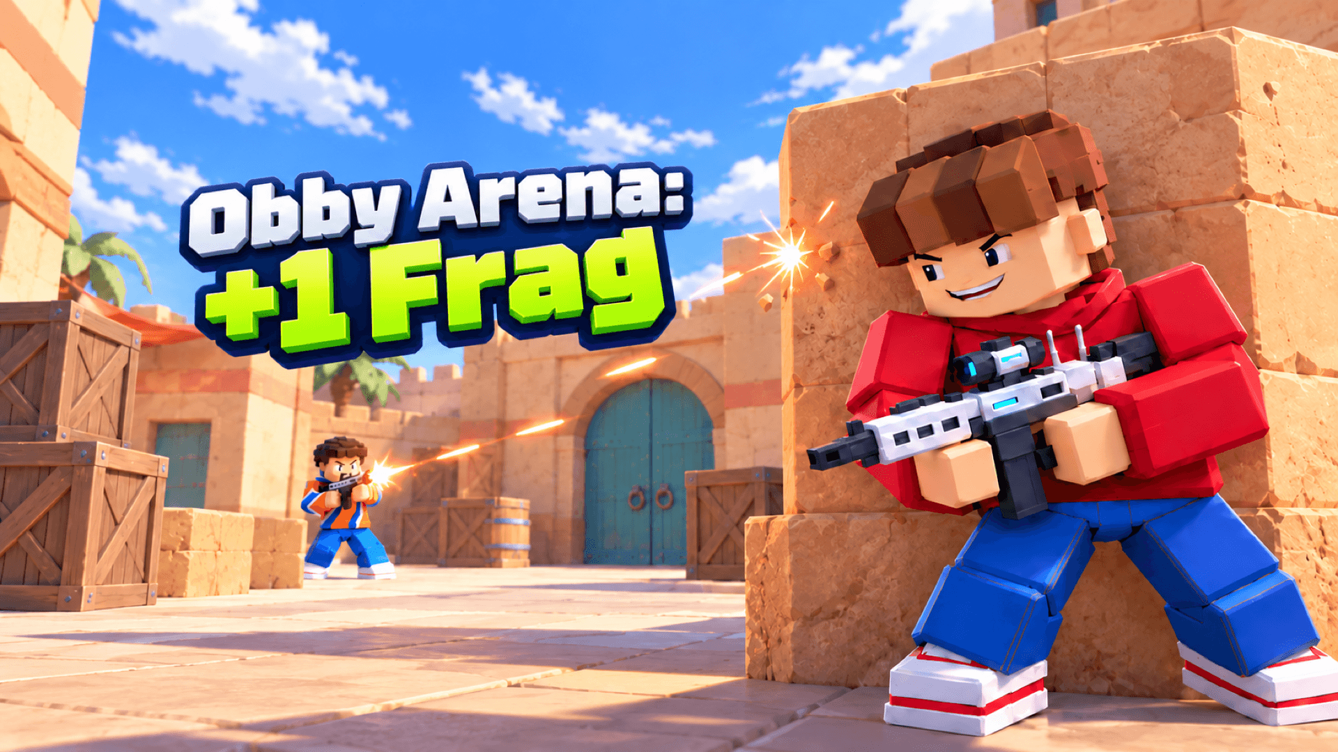 Obby Arena: +1 Frag