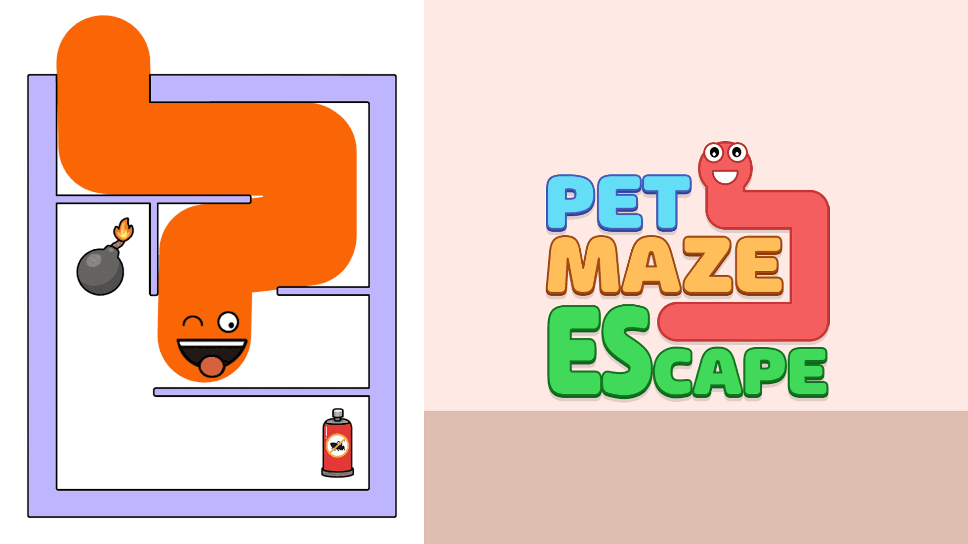 Escape del laberinto de mascotas