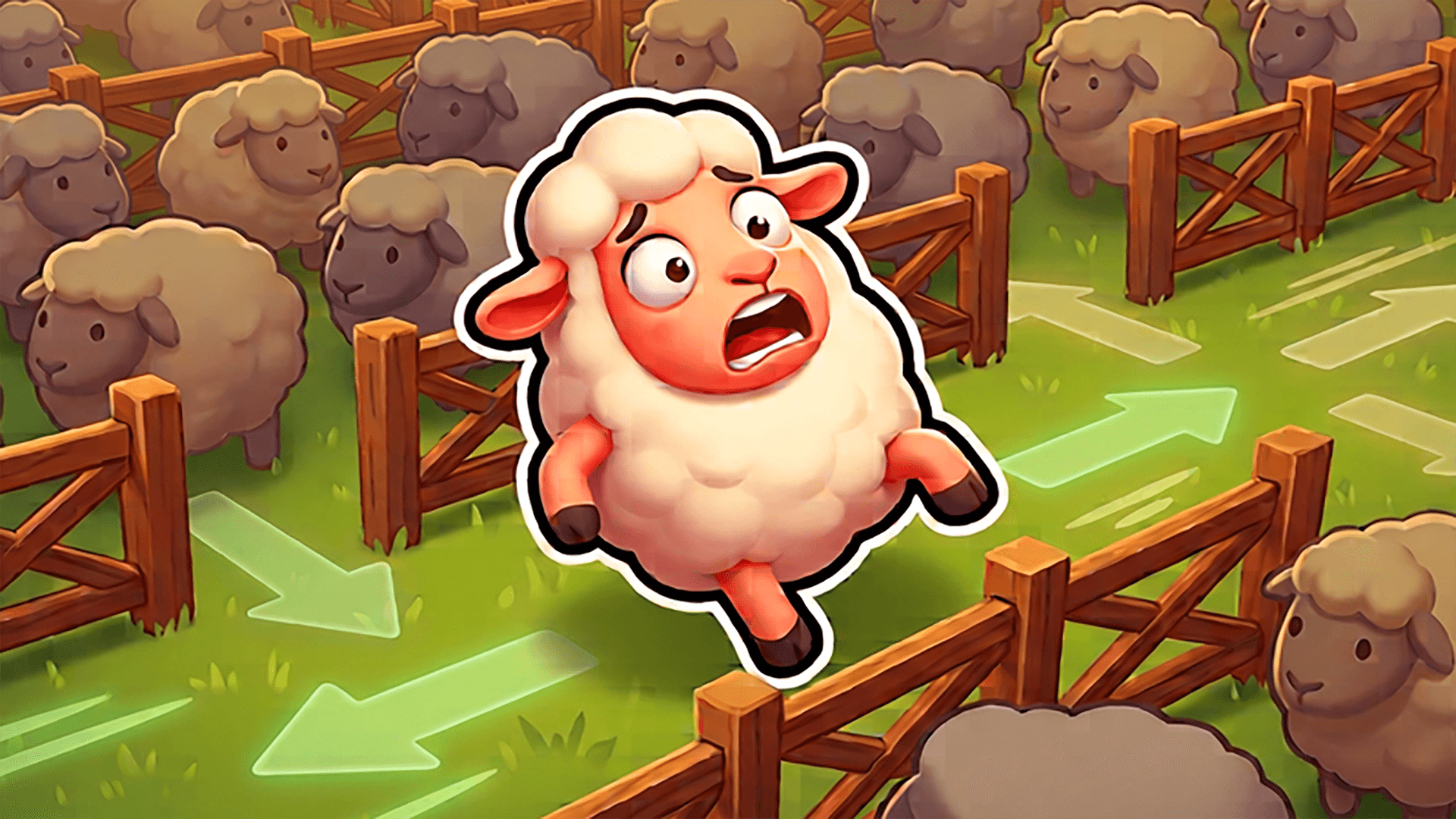 Sheep Escape: Farm Sorting Challenge