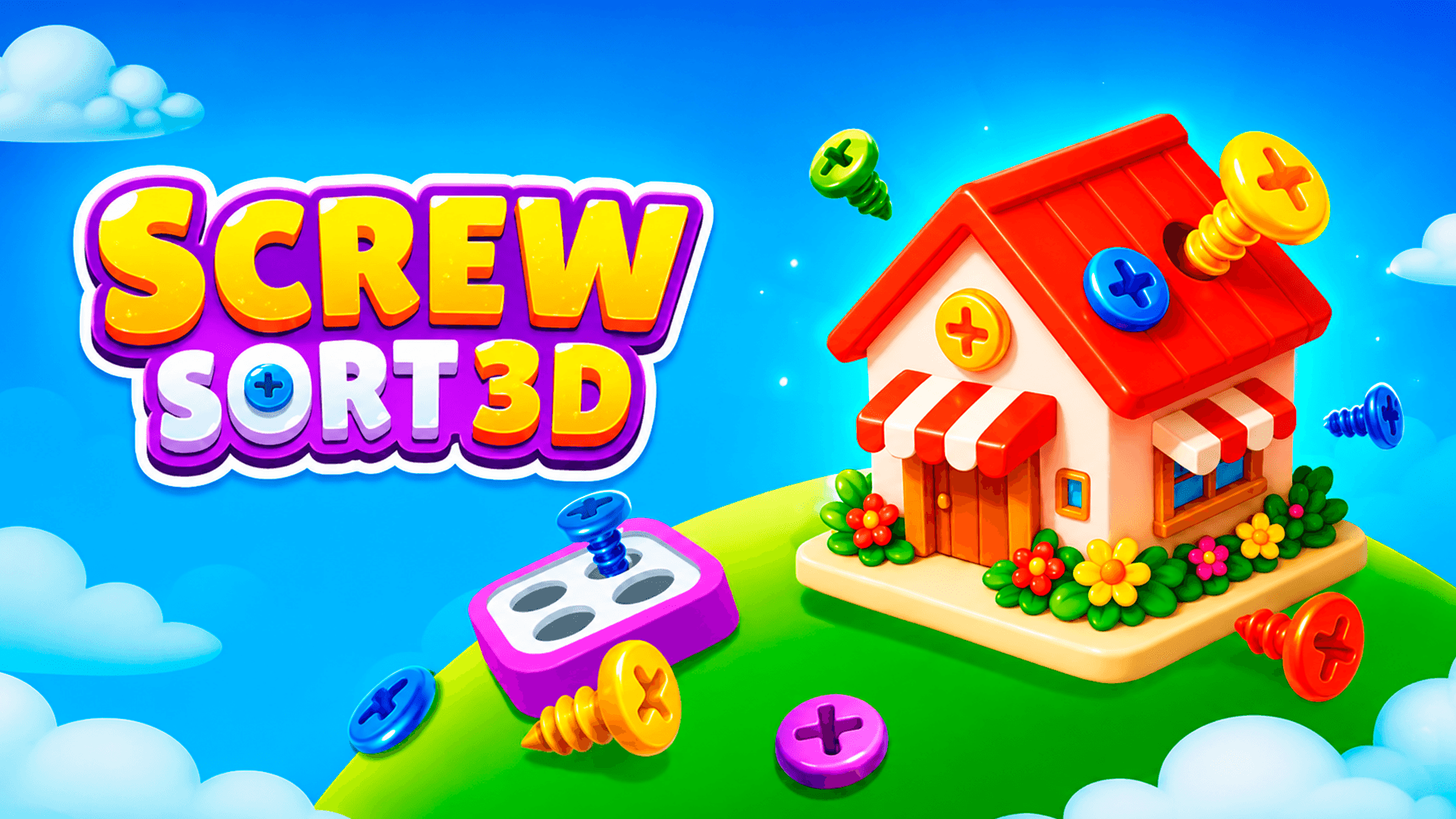 Screw Sort 3D